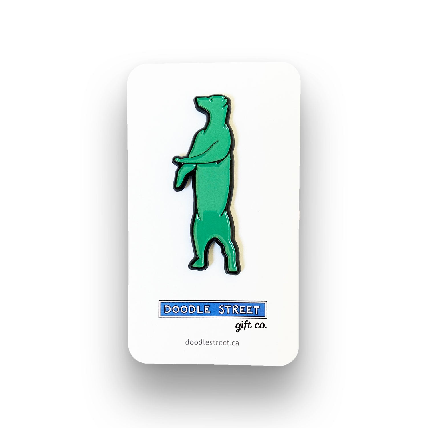 Begging Bear Pin