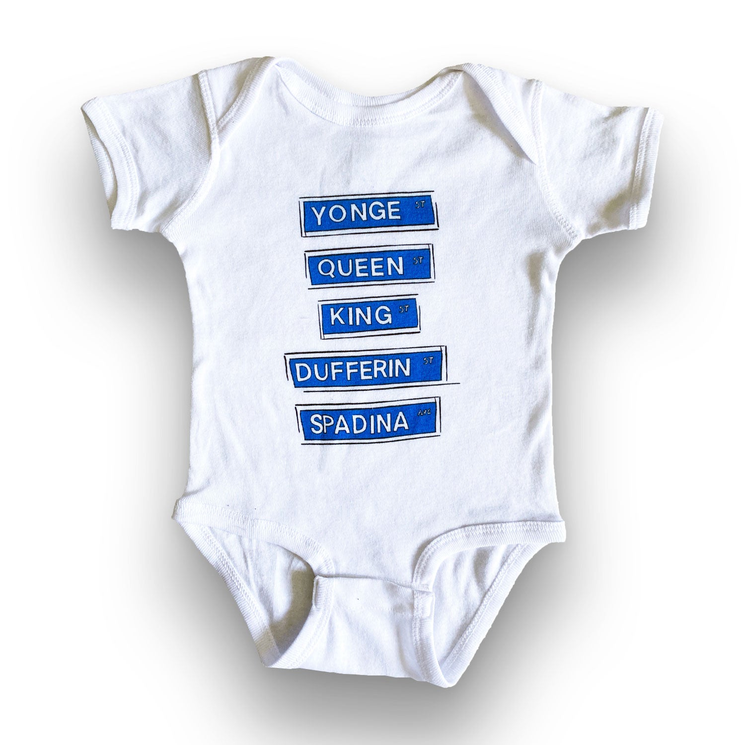 Toronto Streets Onesie