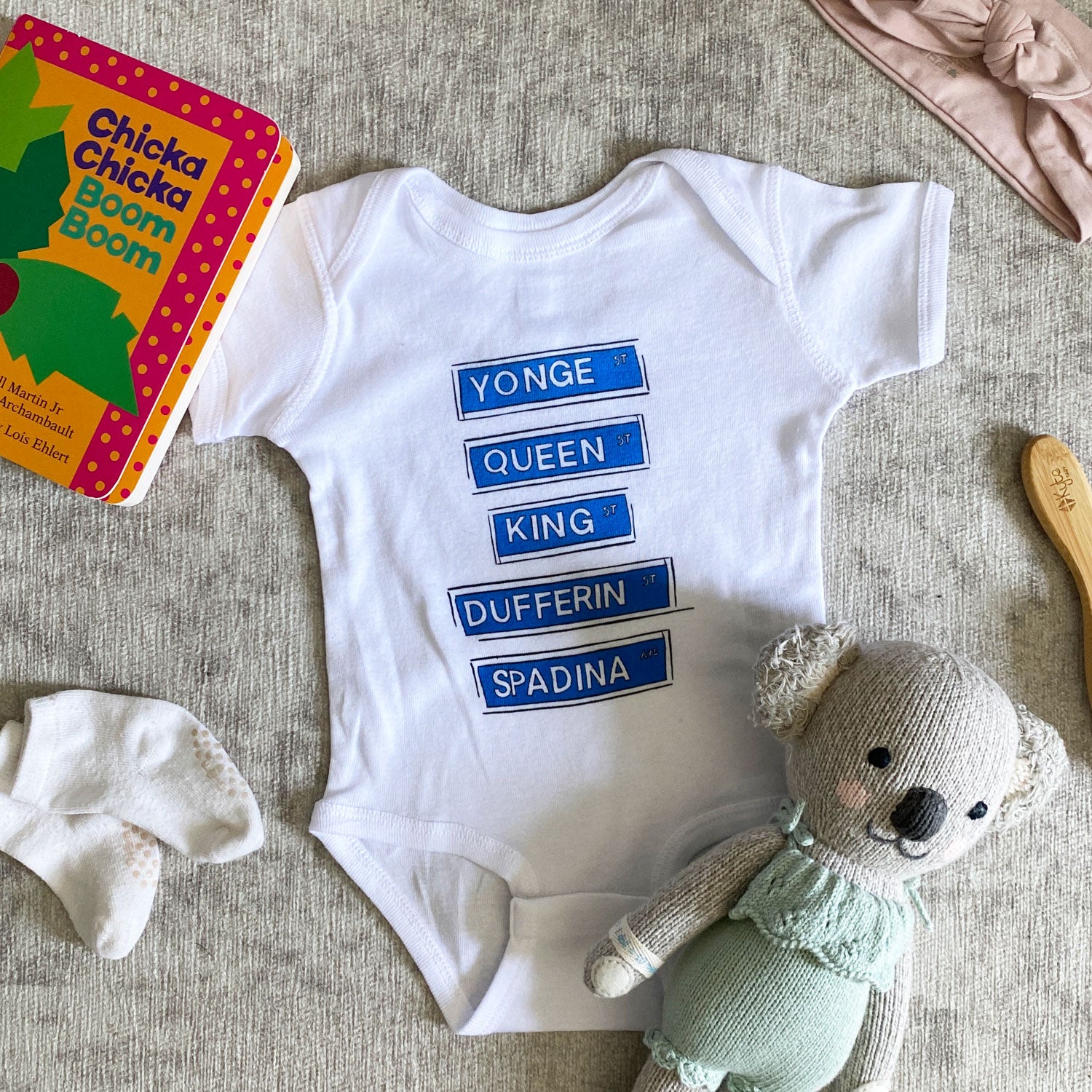 Toronto Streets Onesie